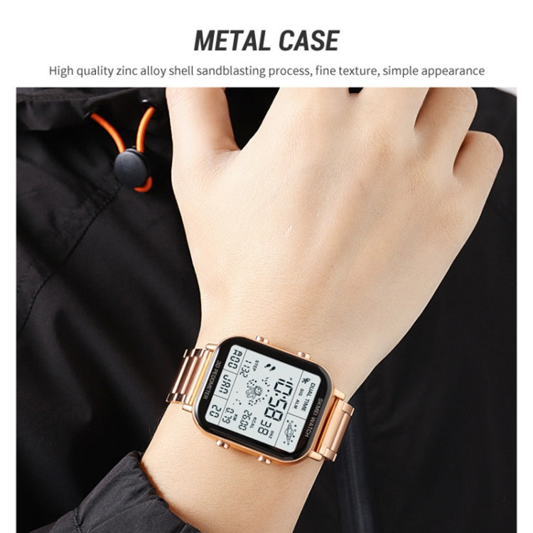 SKMEI 1888 Multifunctional Men 30M Waterproof Sports Stainless Steel Digital Wrist Watch