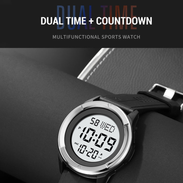 SKMEI 2047 Multifunctional Men 50M Waterproof Sports Digital Wrist Watch
