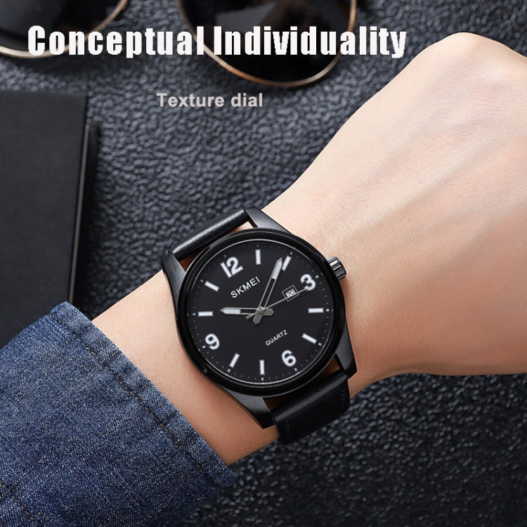 SKMEI 2067 Men Business Casual Style Outdoor 50M Waterproof Quartz Digital Wrist Watch