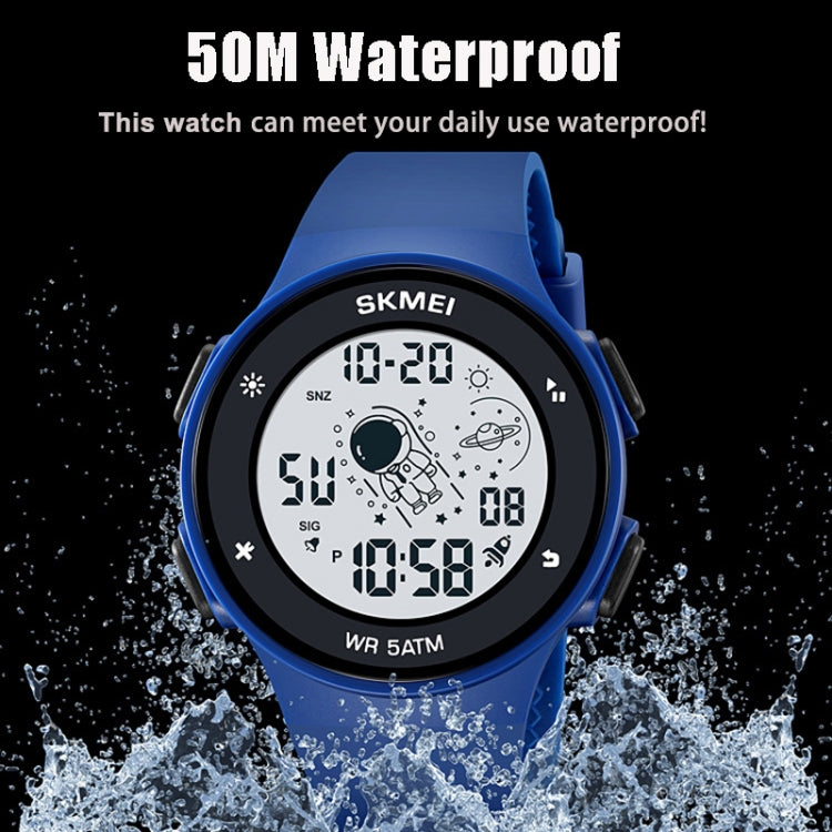 SKMEI 2068 Multifunctional Men 50M Waterproof Noctilucent Sports Digital Wrist Watch