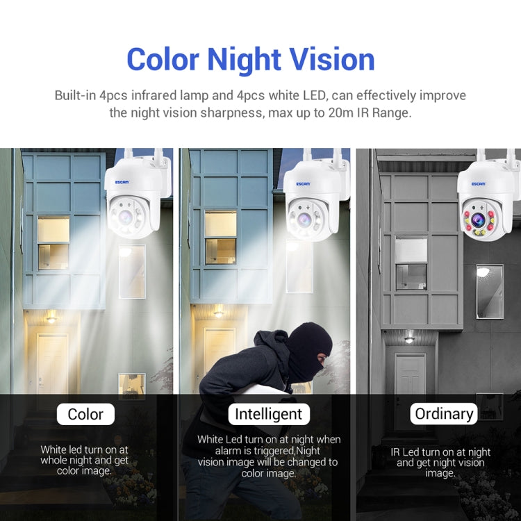 ESCAM TV114 4MP WiFi Camera Support Two-Way Voice & Night Vision & Motion Detection