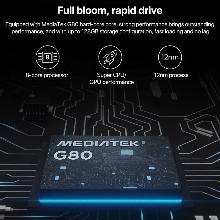 Lenovo K10 Pro 10.6 inch WiFi Tablet, Android 12, MediaTek Helio G80 Octa Core, Support Face Identification