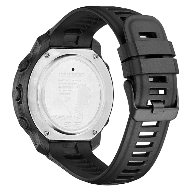 NORTH EDGE VERTICO Carbon Fiber Outdoor Sports Multifunctional Electronic Watch