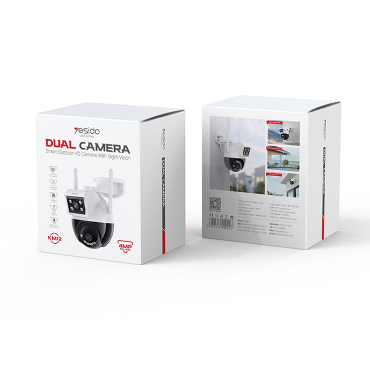 Yesido KM12 2.0MP Dual Lens Full Color HD Camera