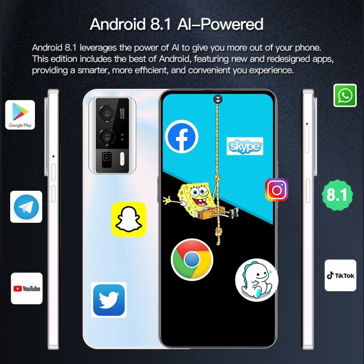 F15 Pro+ / U29, 6.53 inch Screen, Face Identification, Android 8.1 MTK6737 Quad Core, Network: 4G, OTG, Dual SIM