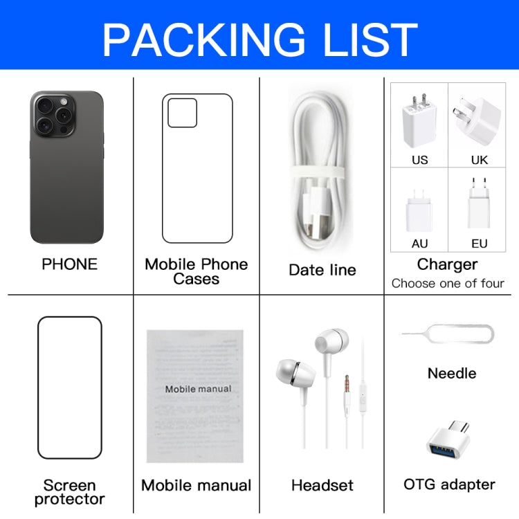 i15ProMax / U18, 6.53 inch Face Identification Android 8.1 MTK6737 Quad Core, Network: 4G, OTG, Dual SIM