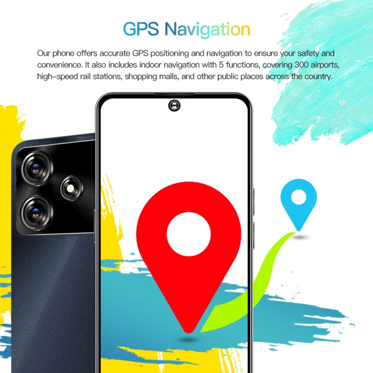 M6Pro / U30, 6.53 inch Screen, Face Identification, Android 8.1 MTK6737 Quad Core, Network: 4G, OTG, Dual SIM