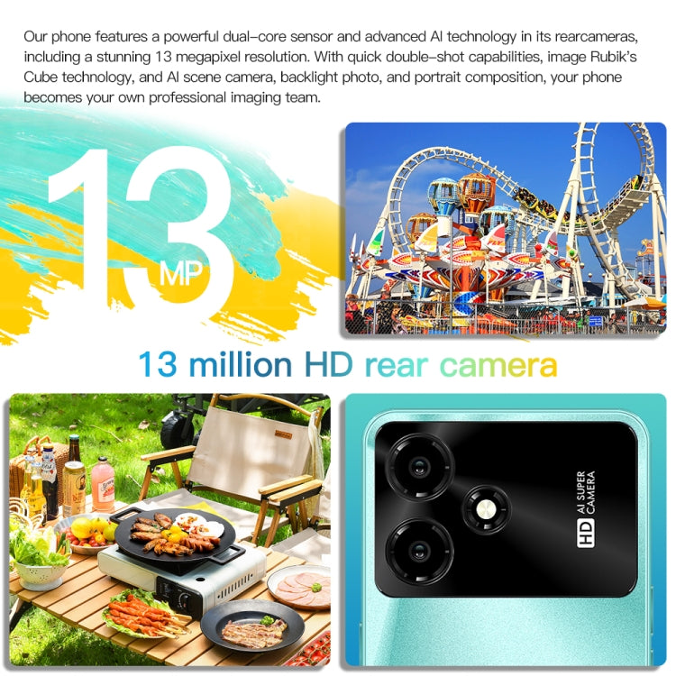 M6Pro / U30, 6.53 inch Screen, Face Identification, Android 8.1 MTK6737 Quad Core, Network: 4G, OTG, Dual SIM