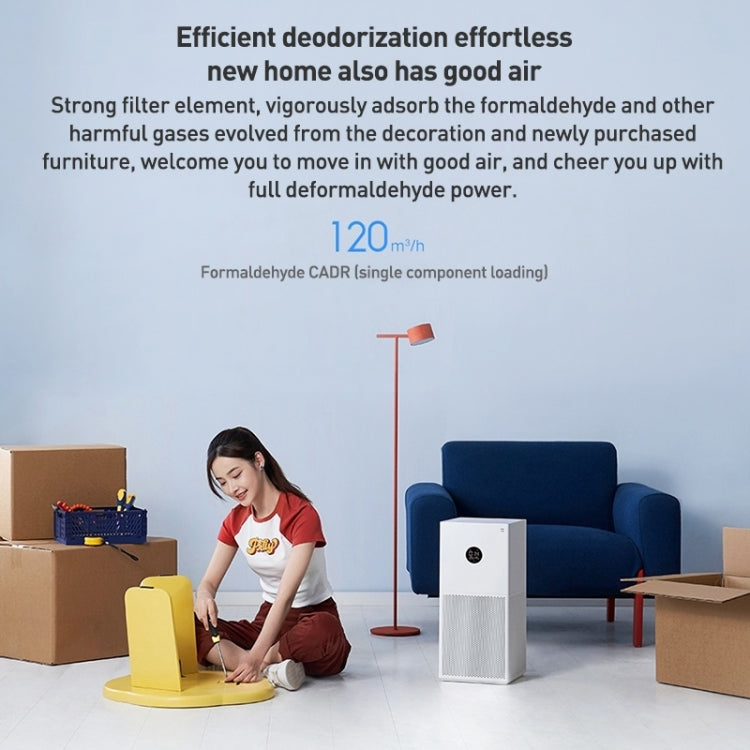 Original Xiaomi Mijia Smart Air Purifier 4 Lite Antibacterial Aldehyde Removal, US Plug