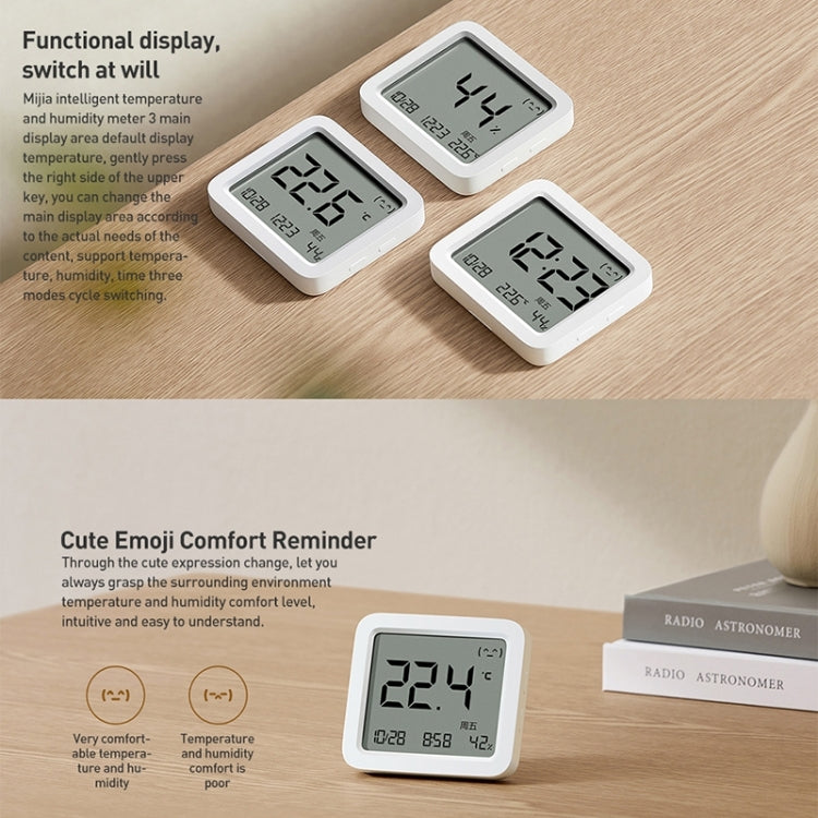 Original Xiaomi Mijia Smart Bluetooth Digital Thermometer Hygrometer 3