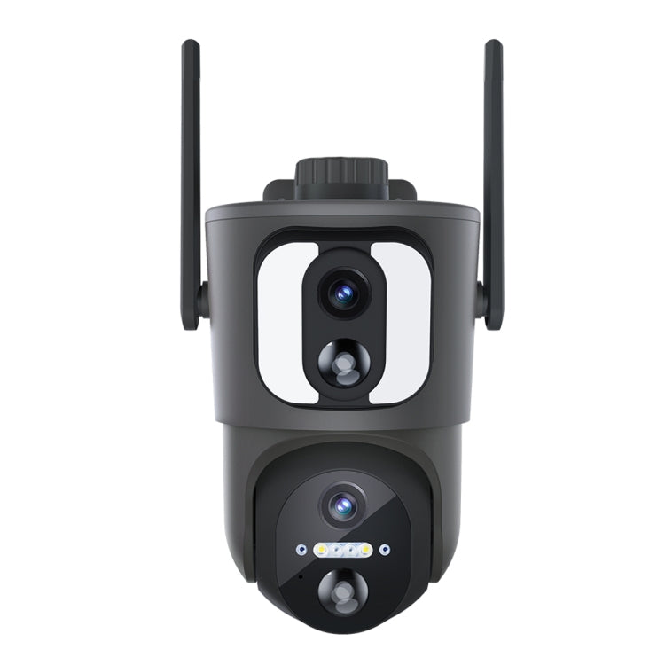 ESCAM QF390 2x2MP Binocular Solar WiFi Camera Supports Two-way Voice & Alarm Recording