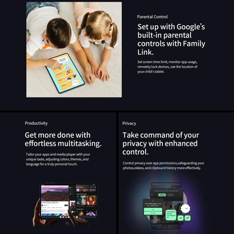 Teclast T60 4G LTE Tablet PC 12 inch,  Android 14 Unisoc T616 Octa Core, Support Dual SIM