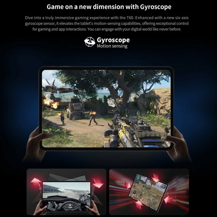Teclast T60 4G LTE Tablet PC 12 inch,  Android 14 Unisoc T616 Octa Core, Support Dual SIM