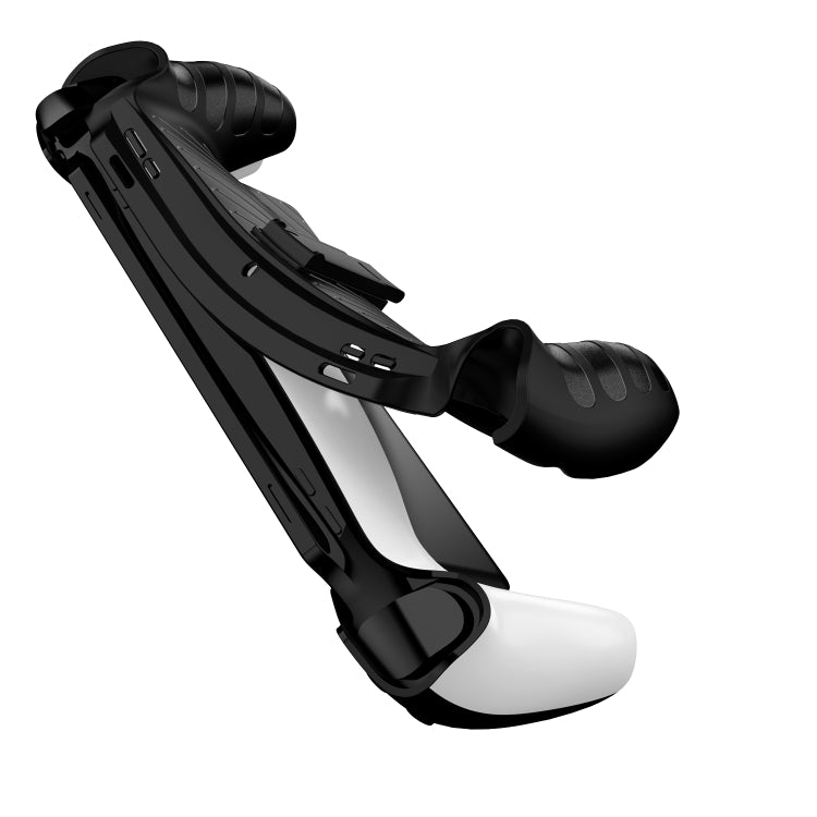 TPU Stripe Game Console Case with Holder