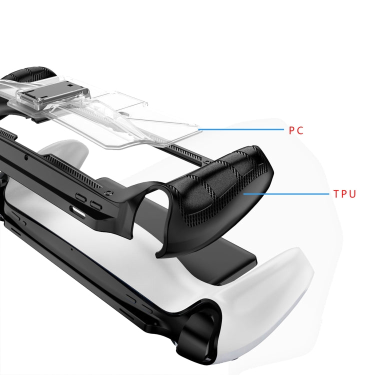 TPU + PC Game Console Protective Case with Holder