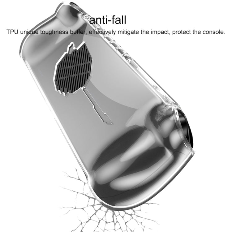 Integrated TPU Transparent Game Console Case