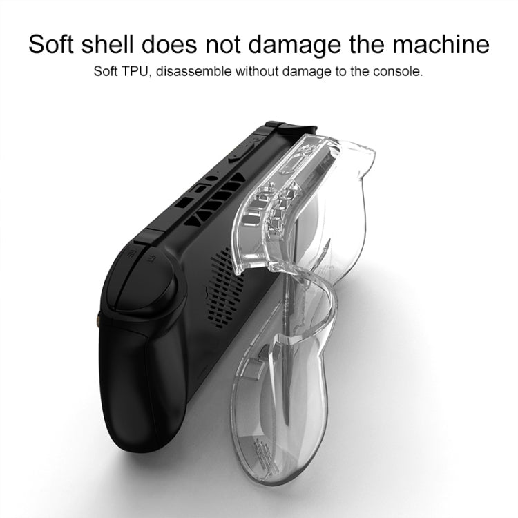 Integrated TPU Transparent Game Console Case