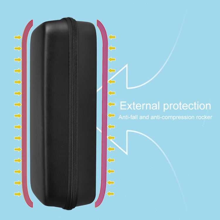 Portable EVA Leather Grain Game Console Storage Bag