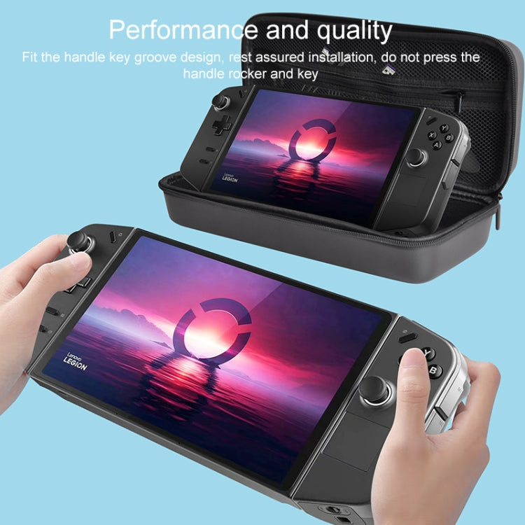 Portable EVA Leather Grain Game Console Storage Bag