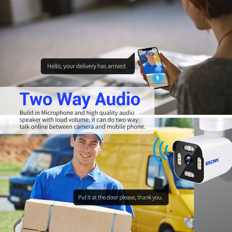 ESCAM PT303 3MP HD Motion Detection APP Control Pan & Tilt WiFi IP Camera