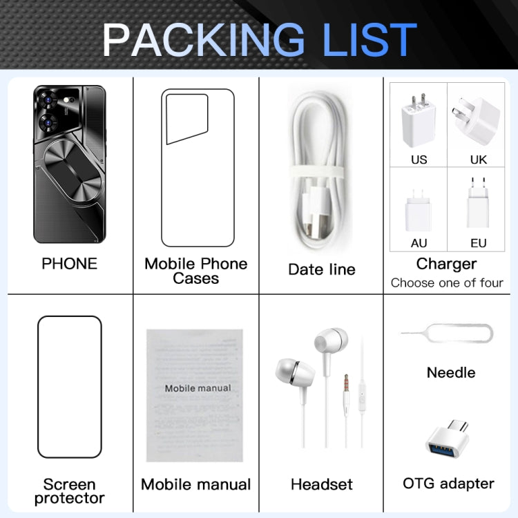 Povo5pro / PU31, 6.53 inch Face Identification Android 8.1 MTK6753 Octa Core, Network: 4G, AI GPT4, Dual SIM