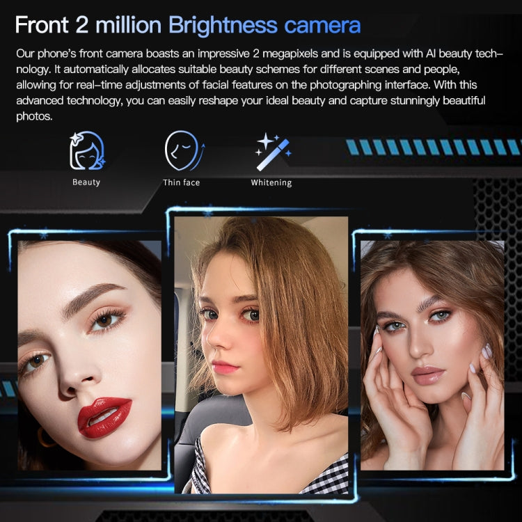 Povo5pro / PU31, 6.53 inch Face Identification Android 8.1 MTK6753 Octa Core, Network: 4G, AI GPT4, Dual SIM