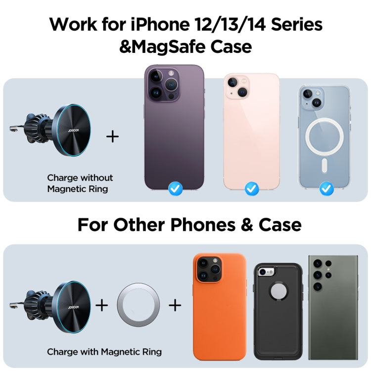 JOYROOM JR-ZS240 Pro Magnetic Wireless Car Air Outlet Charger