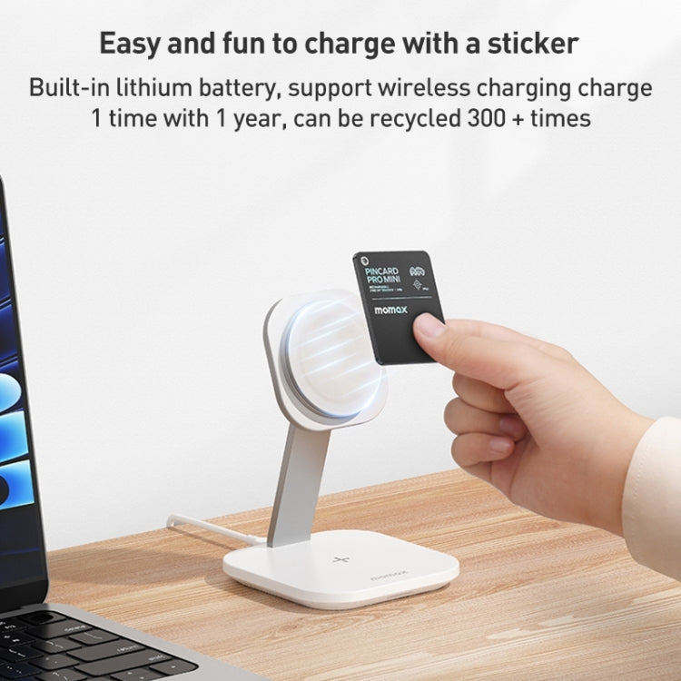 MOMAX PINCARD BR8 Card Wireless Charging Positioning Anti-lost Device