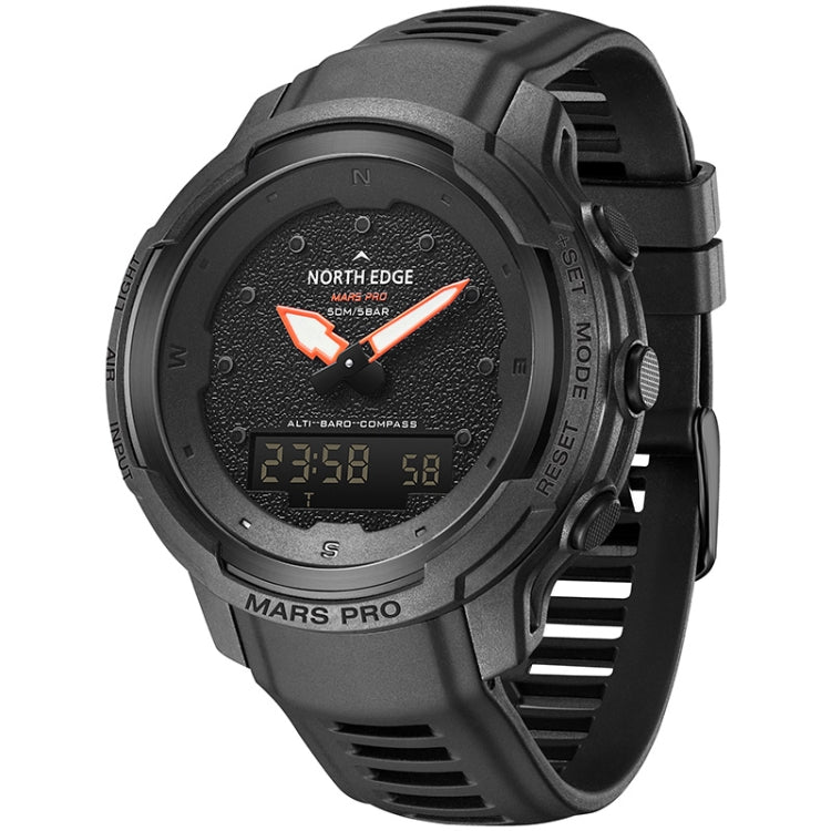 NORTH EDGE MarsPro Carbon Fiber Outdoor Sports Multifunctional Electronic Watch