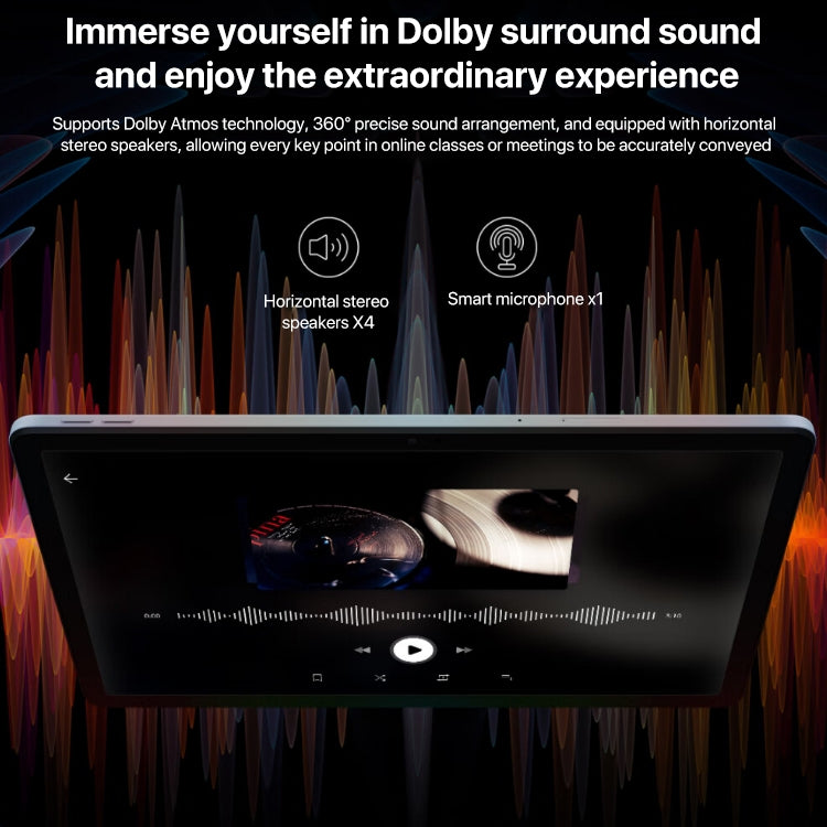 Lenovo K10 Pro 5G LTE Tablet, 10.6 inch Android 13, Qualcomm Snapdragon 695 Octa Core, Support Face Identification