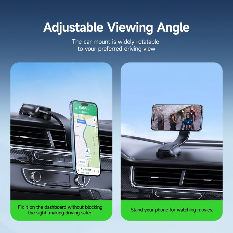 DUZZONA V3 15W Car Magnetic Wireless Charger Phone Holder