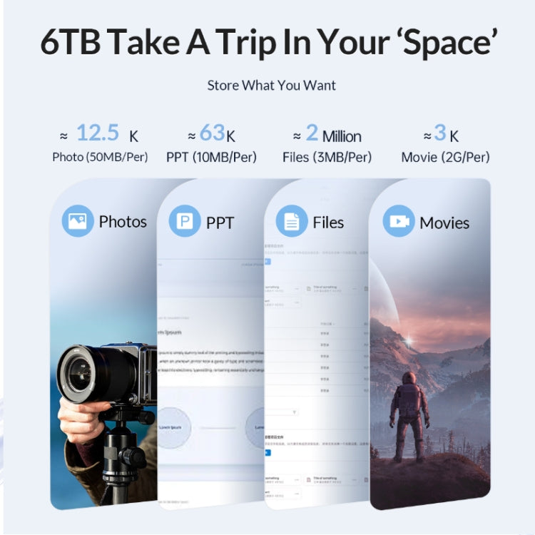 ORICO DZ25C3-CR 2.5-inch Type-C 5Gbps External Storage HDD Case