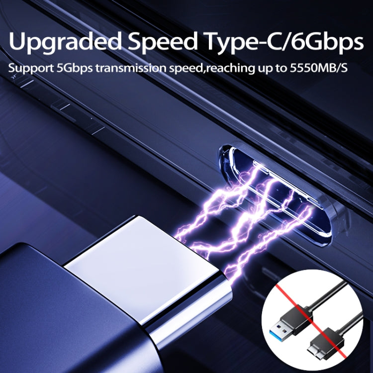 ORICO DZ25C3-CR 2.5-inch Type-C 5Gbps External Storage HDD Case