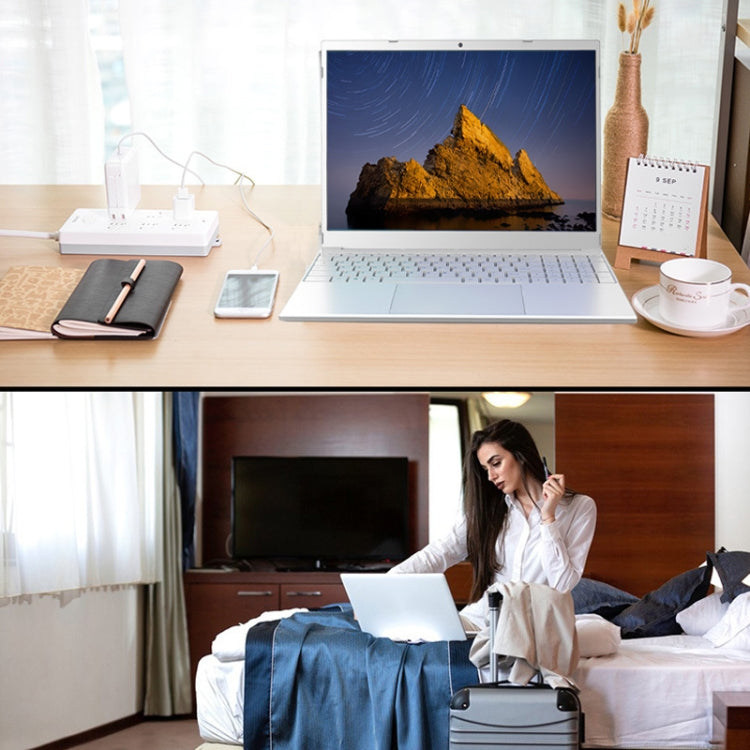 V8 15.6 inch Ultrathin Laptop, Windows 11 Intel Jasper Lake N5095 Quad Core