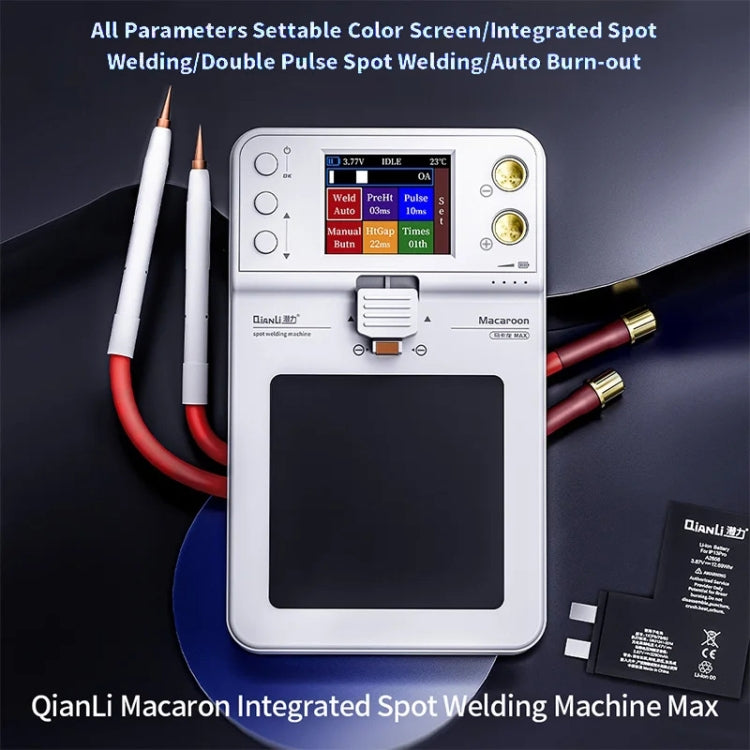 QianLi Macaron Max Portable Double Pulse Integrated Battery Spot Welding Machine