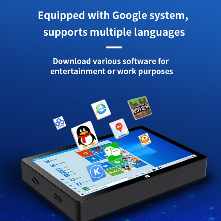 CENAVA H10F All-in-One Box PC, 10.1 inch Windows 11 Intel Alder Lake N100 Quad Core