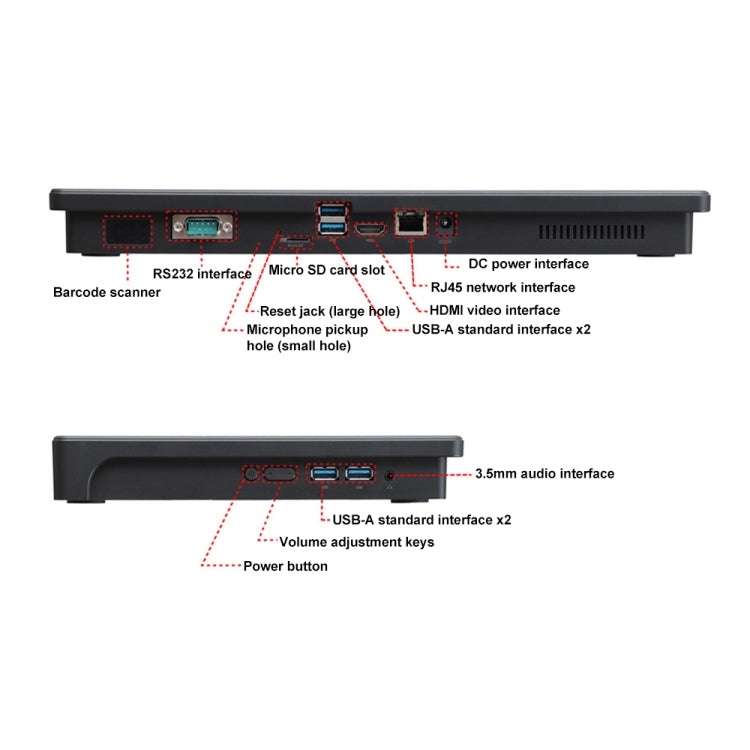 CENAVA H14 All-in-One Box PC, 14.1 inch Windows 10 Intel Celeron J4125 Quad Core