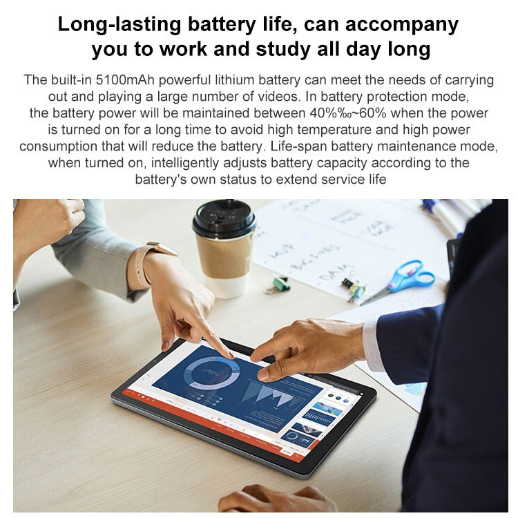 Lenovo K9 4G LTE Tablet, 9 inch Android 12, MediaTek Helio G80 Octa Core, Support Face Identification