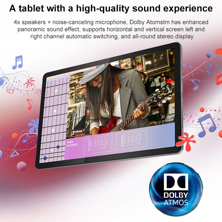 Lenovo K10 WiFi Tablet TB330FU, 10.95 inch Android 13, MediaTek Helio G88 Octa Core, Support Face Identification