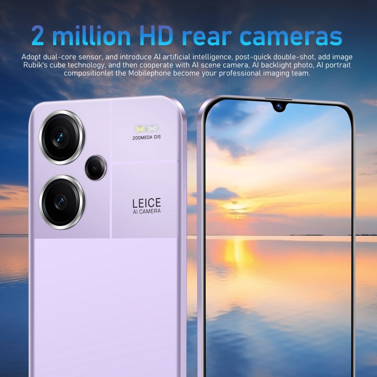 Note13 Pro+ / RF7, 6.49 inch Face Identification Android 5.0 MTK6582 Quad Core, Network: 3G, Dual SIM