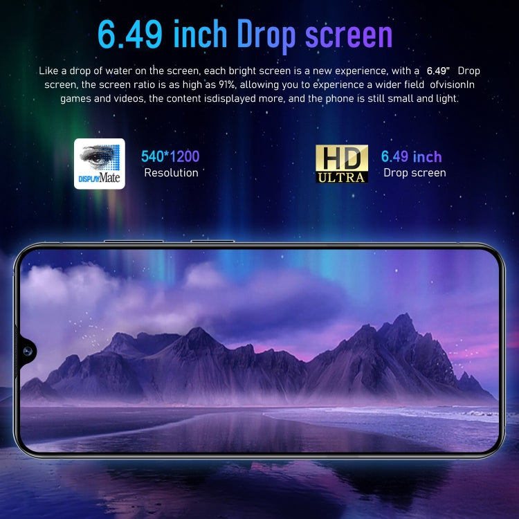 Note40 / X16, 6.49 inch Face Identification Android 8.1 MTK6580A Quad Core, Network: 3G, Dual SIM