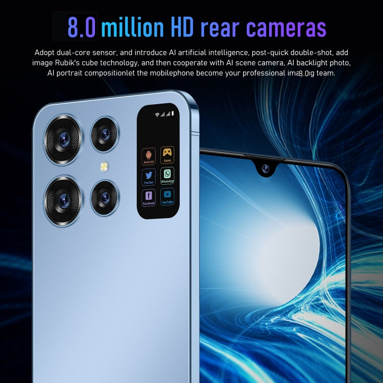 Note40 / X16, 6.49 inch Face Identification Android 8.1 MTK6580A Quad Core, Network: 3G, Dual SIM