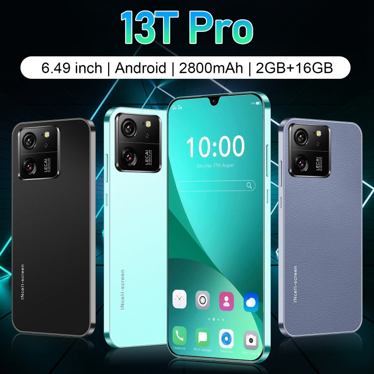 13T Pro / X18, 6.49 inch Face Identification Android 8.1 MTK6580A Quad Core, Network: 3G, Dual SIM