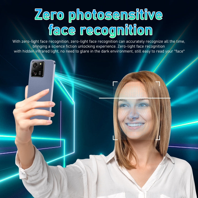 13T Pro / X18, 6.49 inch Face Identification Android 8.1 MTK6580A Quad Core, Network: 3G, Dual SIM