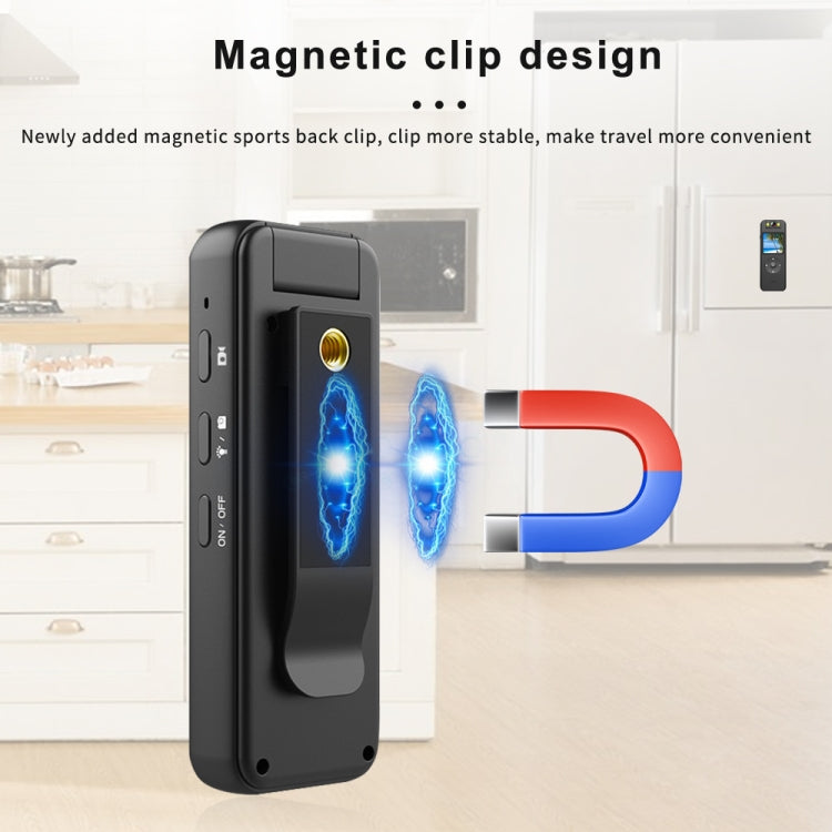 Z09 4K HD Clip-On Smart Video Recorder with Ring Stand