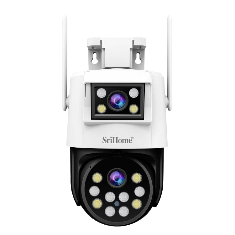 SriHome SH048 2MP + 2MP Humanoid Tracking Smart Night Vision Dual Lens IP Camera