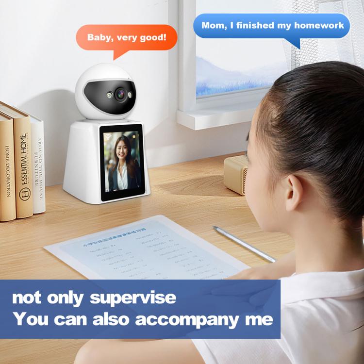 Srihome SH053 4MP 2.8 inch IPS Screen Smart Video Calling IP Camera Baby Monitor