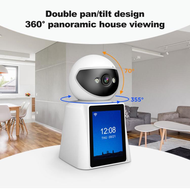 Srihome SH053 4MP 2.8 inch IPS Screen Smart Video Calling IP Camera Baby Monitor