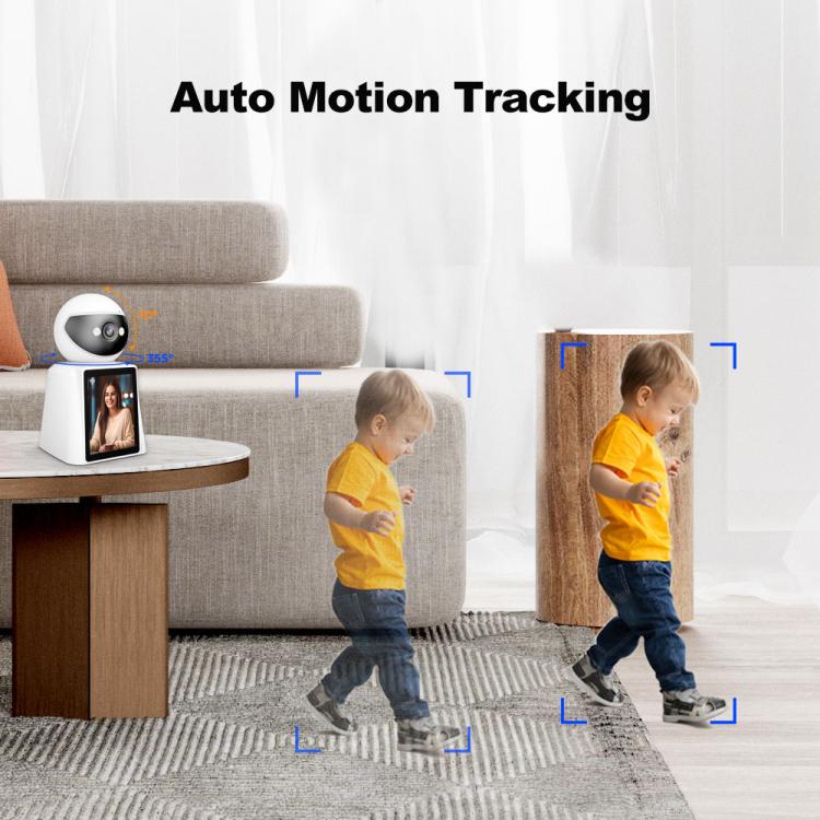 Srihome SH053 4MP 2.8 inch IPS Screen Smart Video Calling IP Camera Baby Monitor