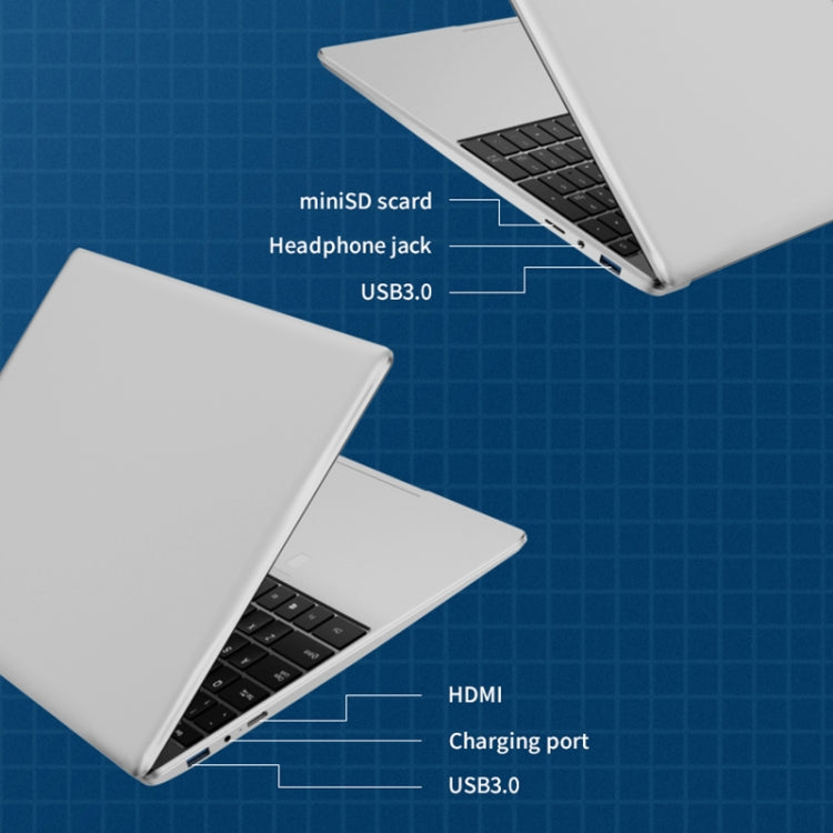 GXMO F152G 15.6 inch Laptop, Windows 11 Intel Alder Lake N95 Quad Core, Support Fingerprint Unlock